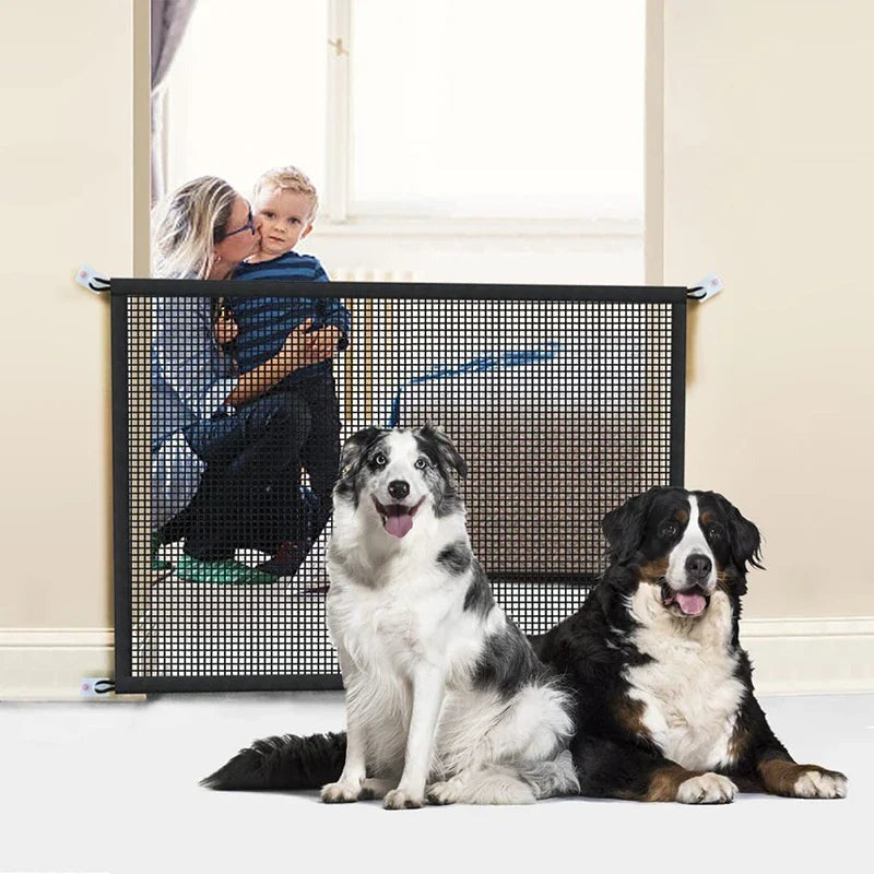 Barrière de Sécurité Rétractable pour Enfants et Animaux - SafeGuard
