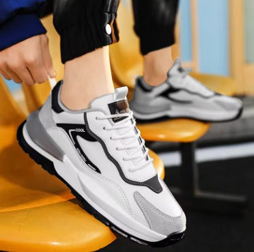 Baskets de Sport Homme à Plateforme Antidérapante - GripMax