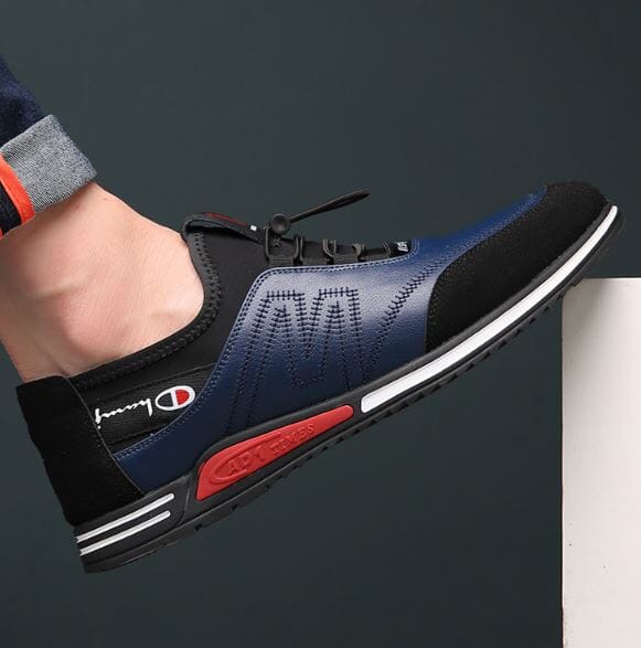 Basket Homme Casual en Cuir - UrbanChic