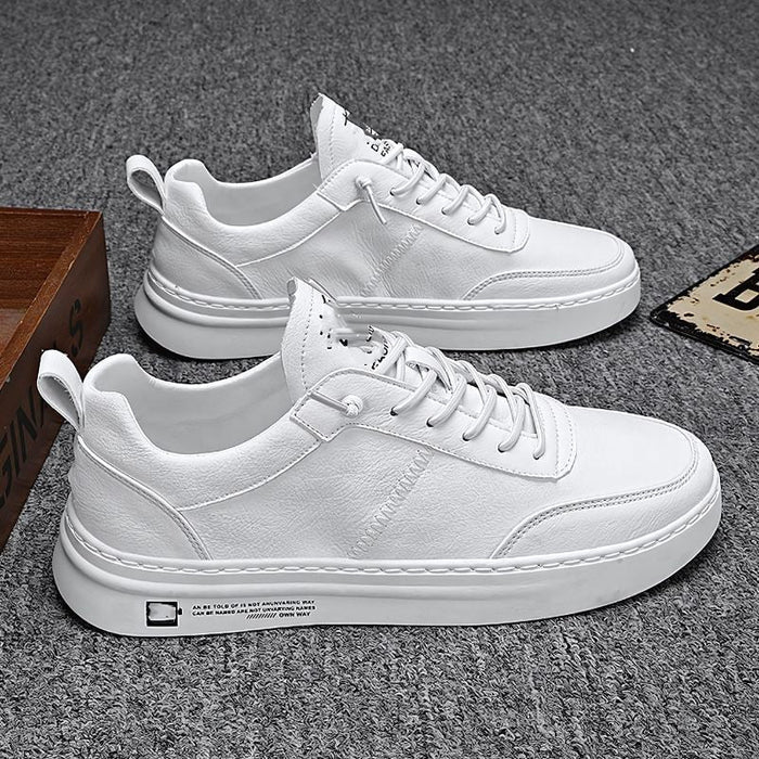 Baskets Décontractées en Cuir pour Homme - UrbanFlex