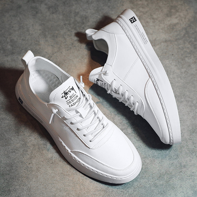 Baskets Décontractées en Cuir pour Homme - UrbanFlex