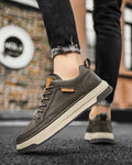Baskets Homme Décontractées en Cuir Antidérapantes - UrbanGrip