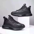 Baskets Elegance 3D en Cuir pour Homme