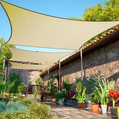 Auvent d'Ombrage Portable Imperméable avec Protection UV