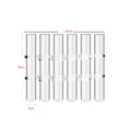 Vase Ajustable en Verre Transparent pour Décoration