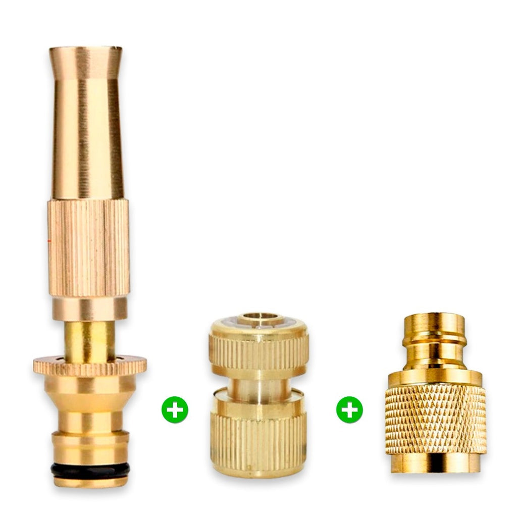 Kit Complet Buse Haute Pression Réglable pour Tuyau d'Arrosage