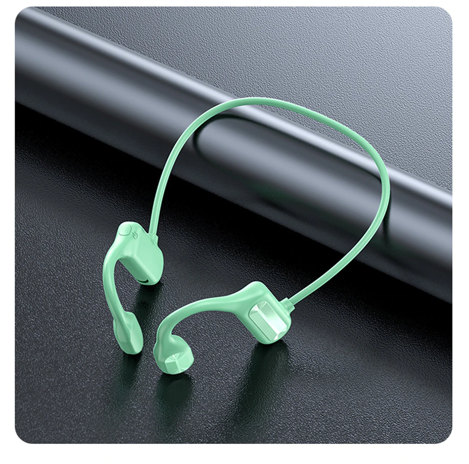 Casque à Conduction Osseuse Bluetooth 5.1 Résistant à l'Eau