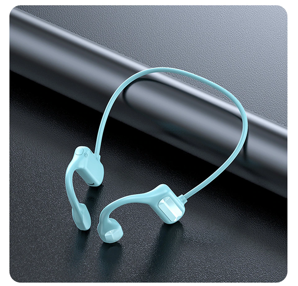 Casque à Conduction Osseuse Bluetooth 5.1 Résistant à l'Eau