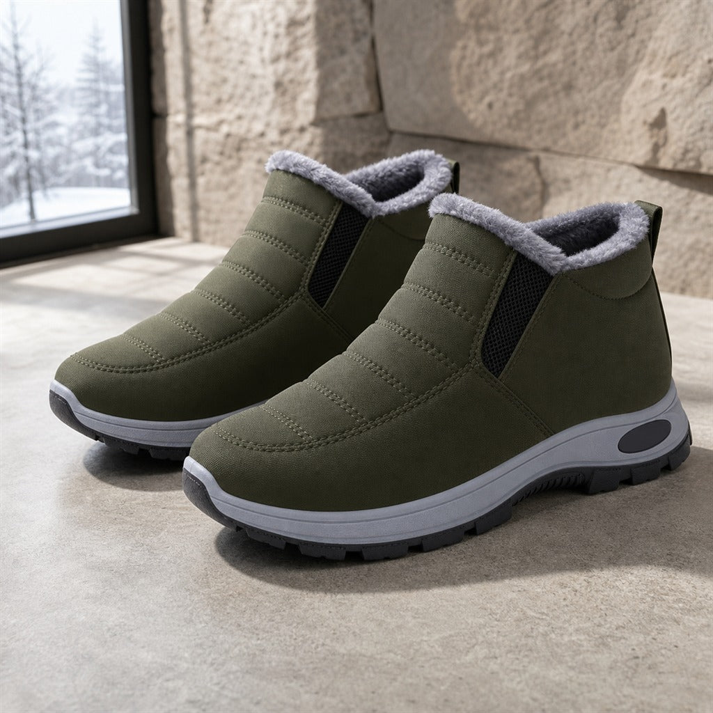 Bottes Femme Imperméables Peluche Hiver 4