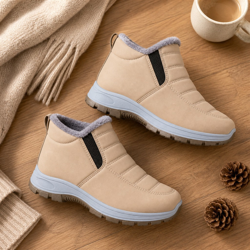Bottes Femme Imperméables Peluche Hiver 9