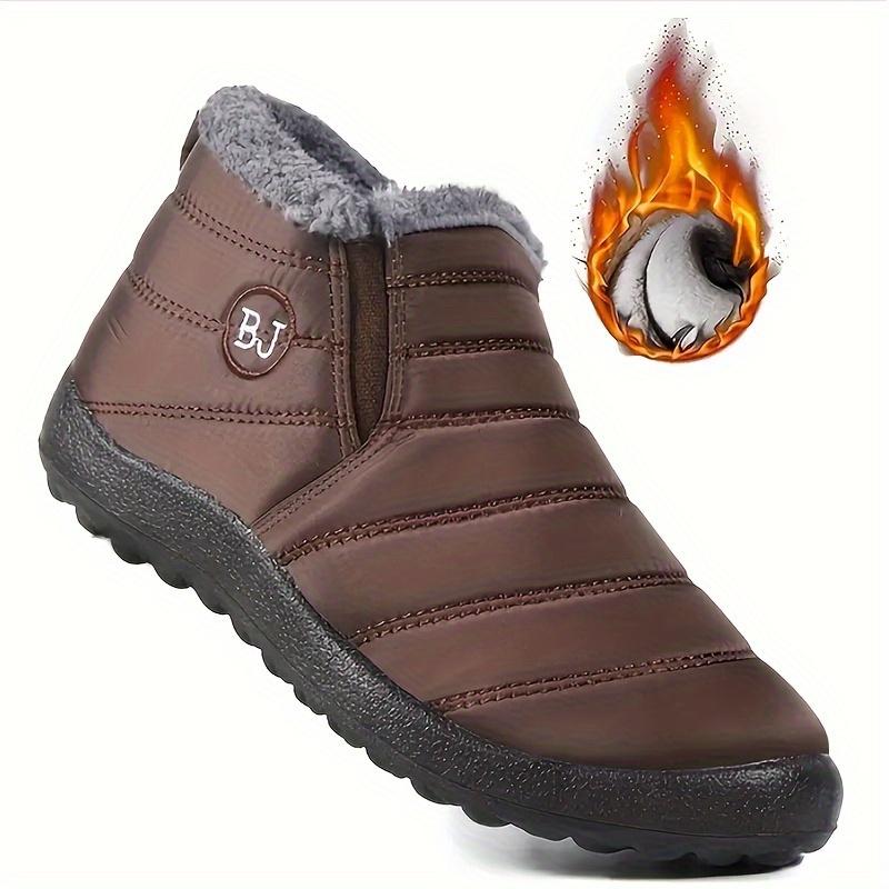 Botte Femme Déperlante avec Doublure en Peluche - Confortable et Chaude pour l'Hiver