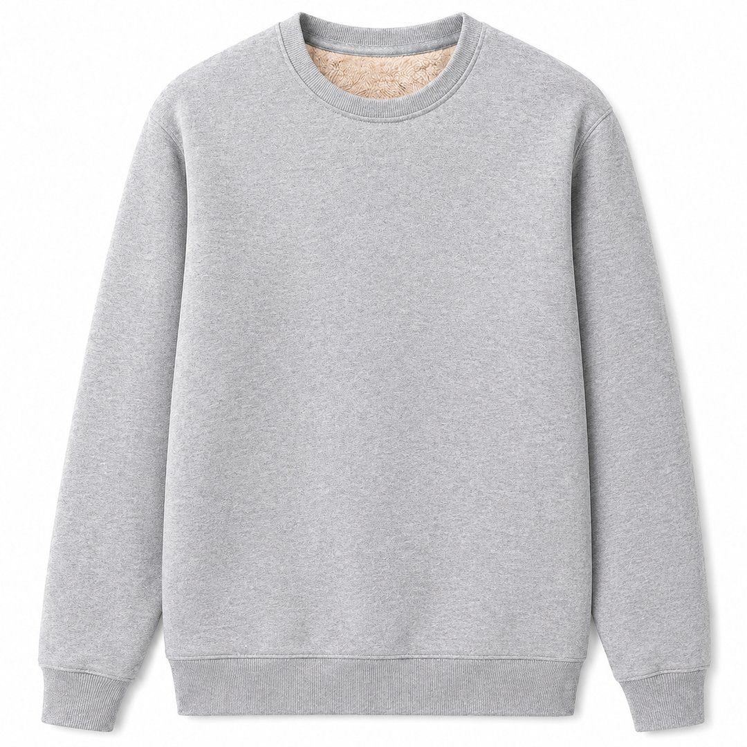 t-shirt-thermique-homme-manches-longues-doublure-polaire-effet-seconde-peau-chaude-style-coreen-pour-hiver - 2