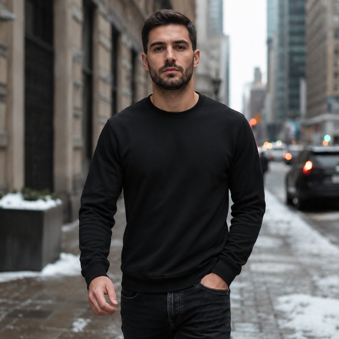 t-shirt-thermique-homme-manches-longues-doublure-polaire-effet-seconde-peau-chaude-style-coreen-pour-hiver - 3