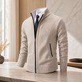 Cardigan Homme Polaire Col Montant 2