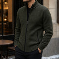 Cardigan Homme Polaire Col Montant 8