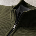 Cardigan Homme Polaire Col Montant 9