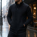 Cardigan Homme Polaire Col Montant 10