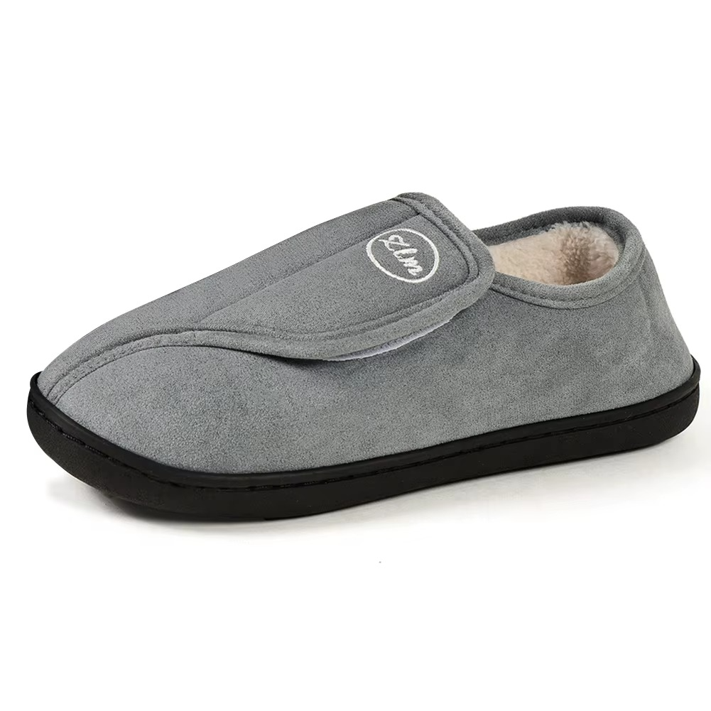 Chaussures Unisexes Effet Daim Doublées à Ouverture Large