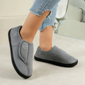 Chaussures Unisexes Effet Daim Doublées à Ouverture Large