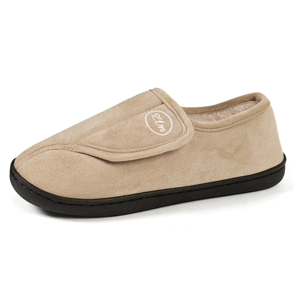 Chaussures Unisexes Effet Daim Doublées à Ouverture Large