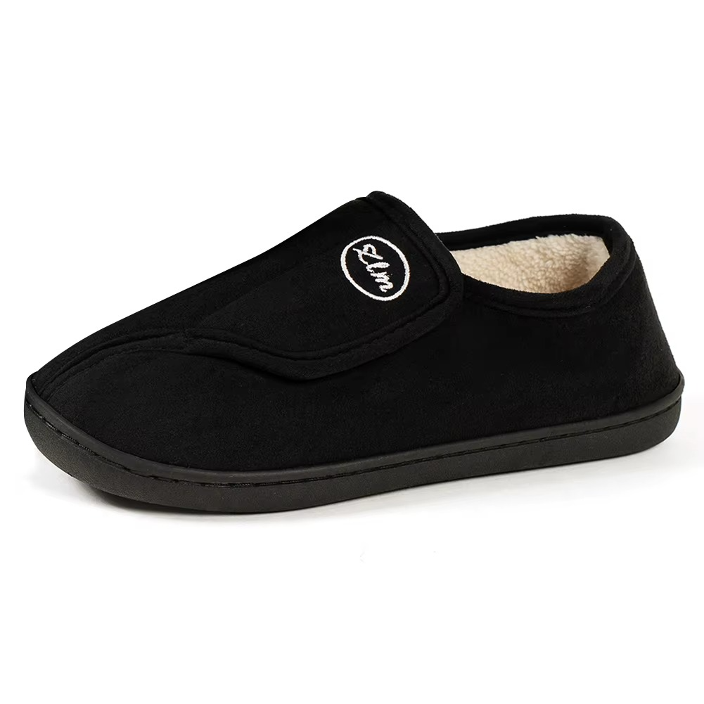 Chaussures Unisexes Effet Daim Doublées à Ouverture Large