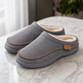 Chaussons Homme Peluche Effet Daim 2