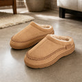 Chaussons Homme Peluche Effet Daim 3