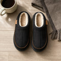 Chaussons Homme Peluche Effet Daim 7