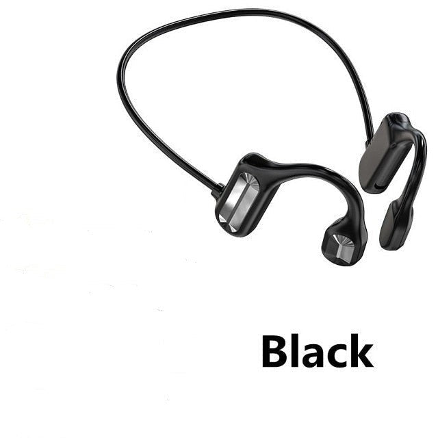Casque à Conduction Osseuse Bluetooth 5.1 Résistant à l'Eau