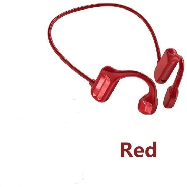 Casque à Conduction Osseuse Bluetooth 5.1 Résistant à l'Eau