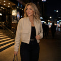 Blouson Bomber Femme Col V - lifestyle 5