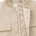 Blouson Bomber Femme Col V - lifestyle 7