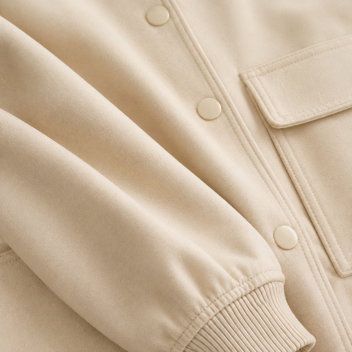 Blouson Bomber Femme Col V - lifestyle 8