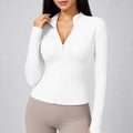 veste-de-sport-femme-col-montant-avec-zip-coupe-slim-manches-longues-pour-entrainement-et-hiver-couleur-04-blanc