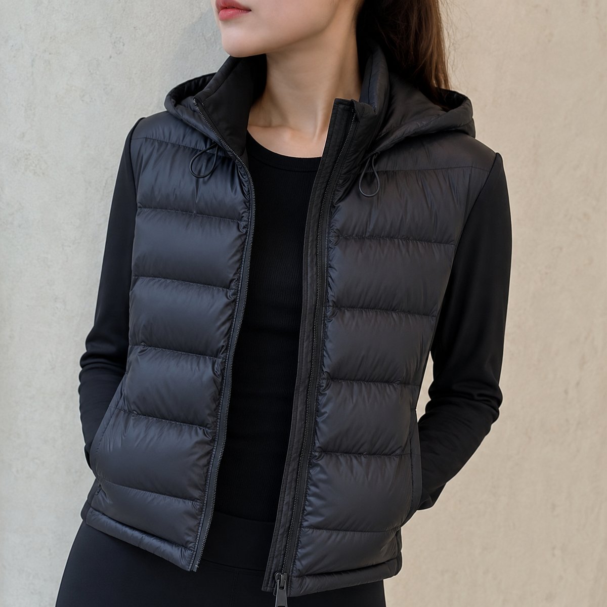 Veste Légère Femme à Capuche - lifestyle 7