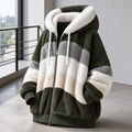 Veste Oversize Femme Peluche à Capuche Hiver 5