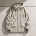 Veste Bomber Homme Softshell Imperméable à Capuche 2