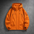 Veste Bomber Homme Softshell Imperméable à Capuche 4