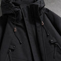 Veste Bomber Homme Softshell Imperméable à Capuche 7