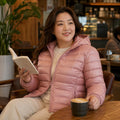 Doudoune Puffer Femme Grande Taille - lifestyle 2