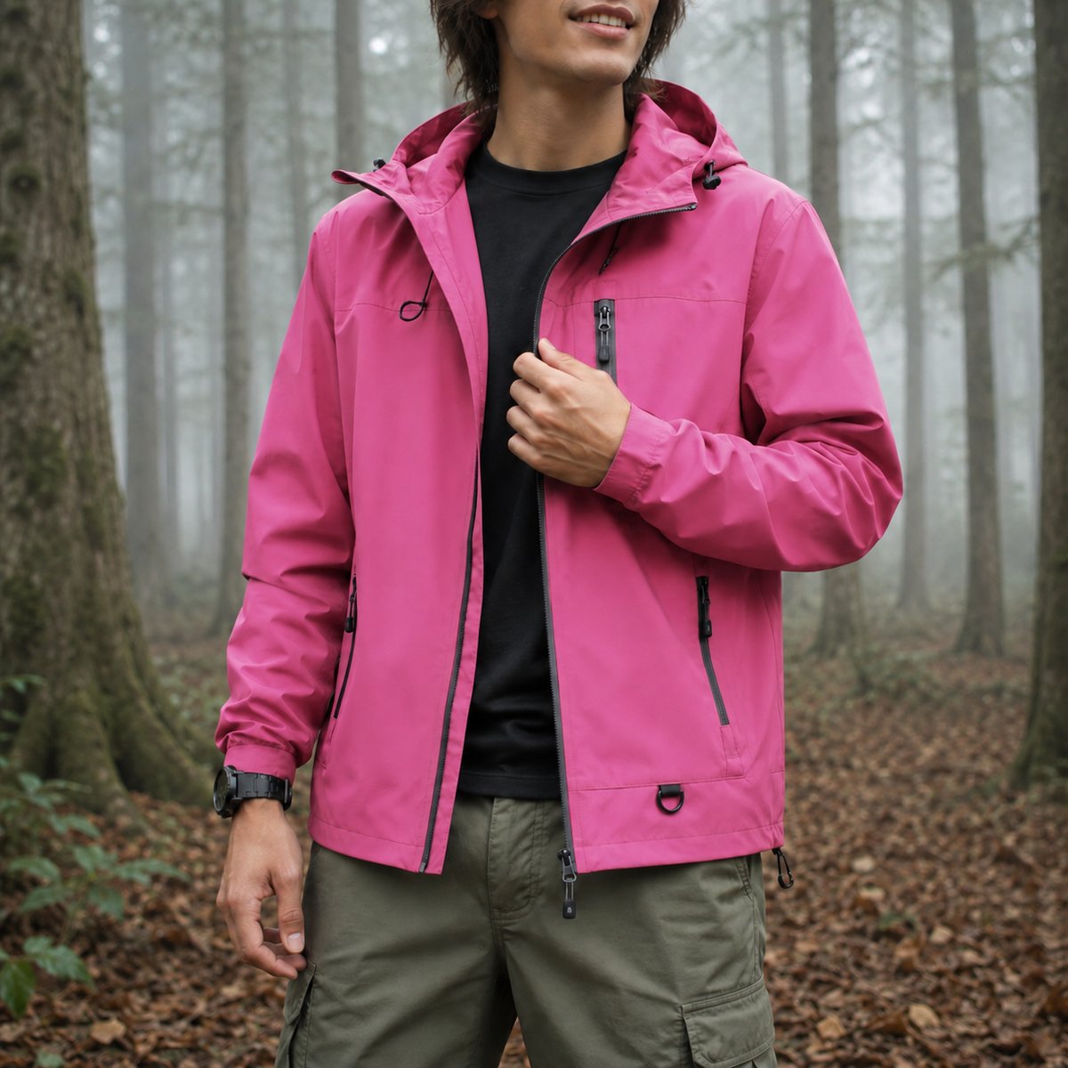 Veste Outdoor Unisexe Rose