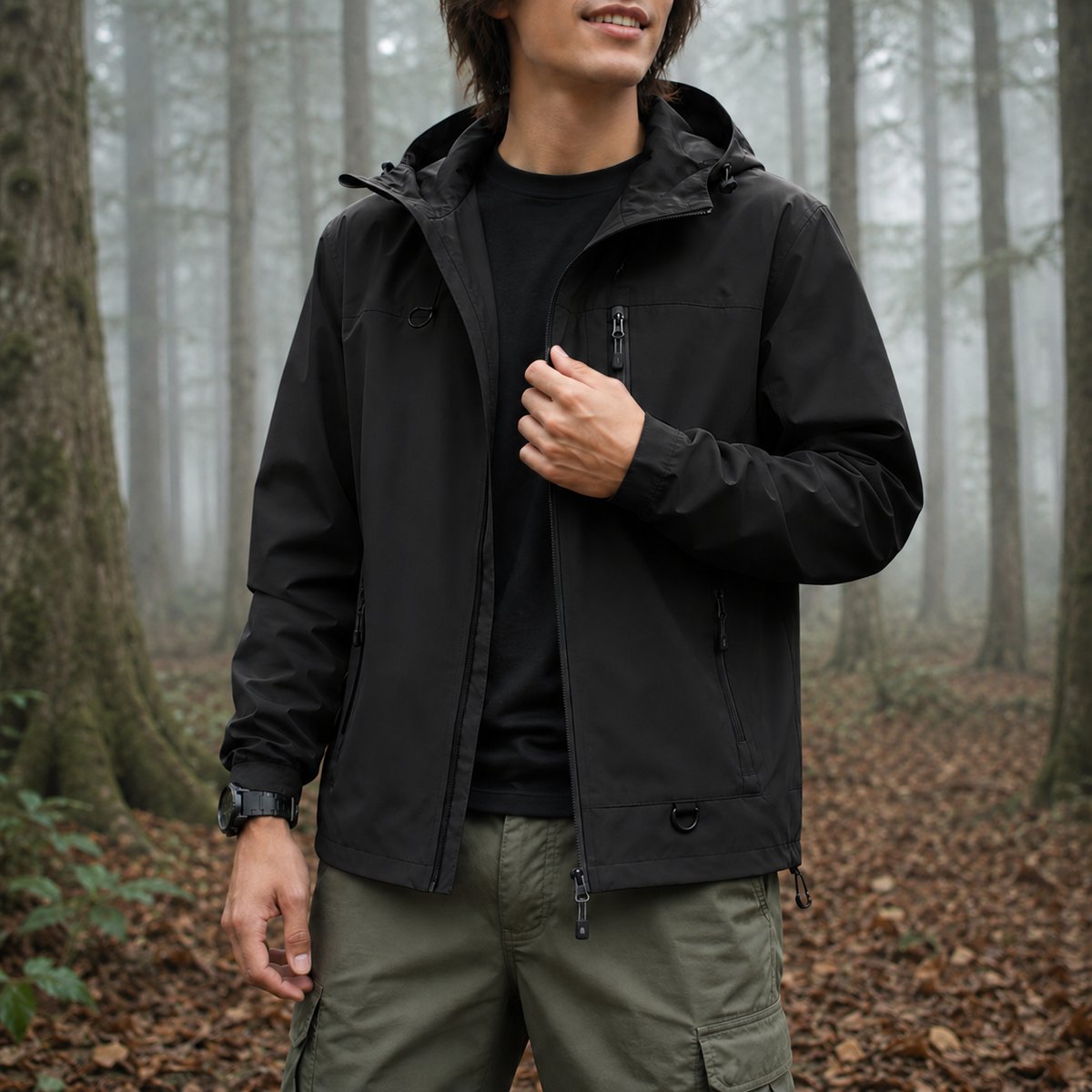 Veste Outdoor Unisexe Noir
