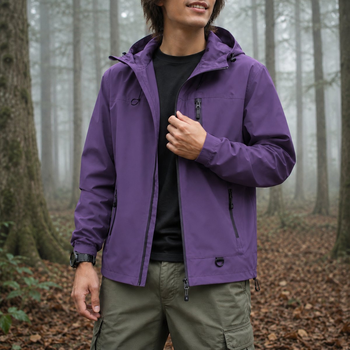 Veste Outdoor Unisexe Violet