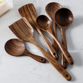 Kit d'Ustensiles de Cuisine en Bois