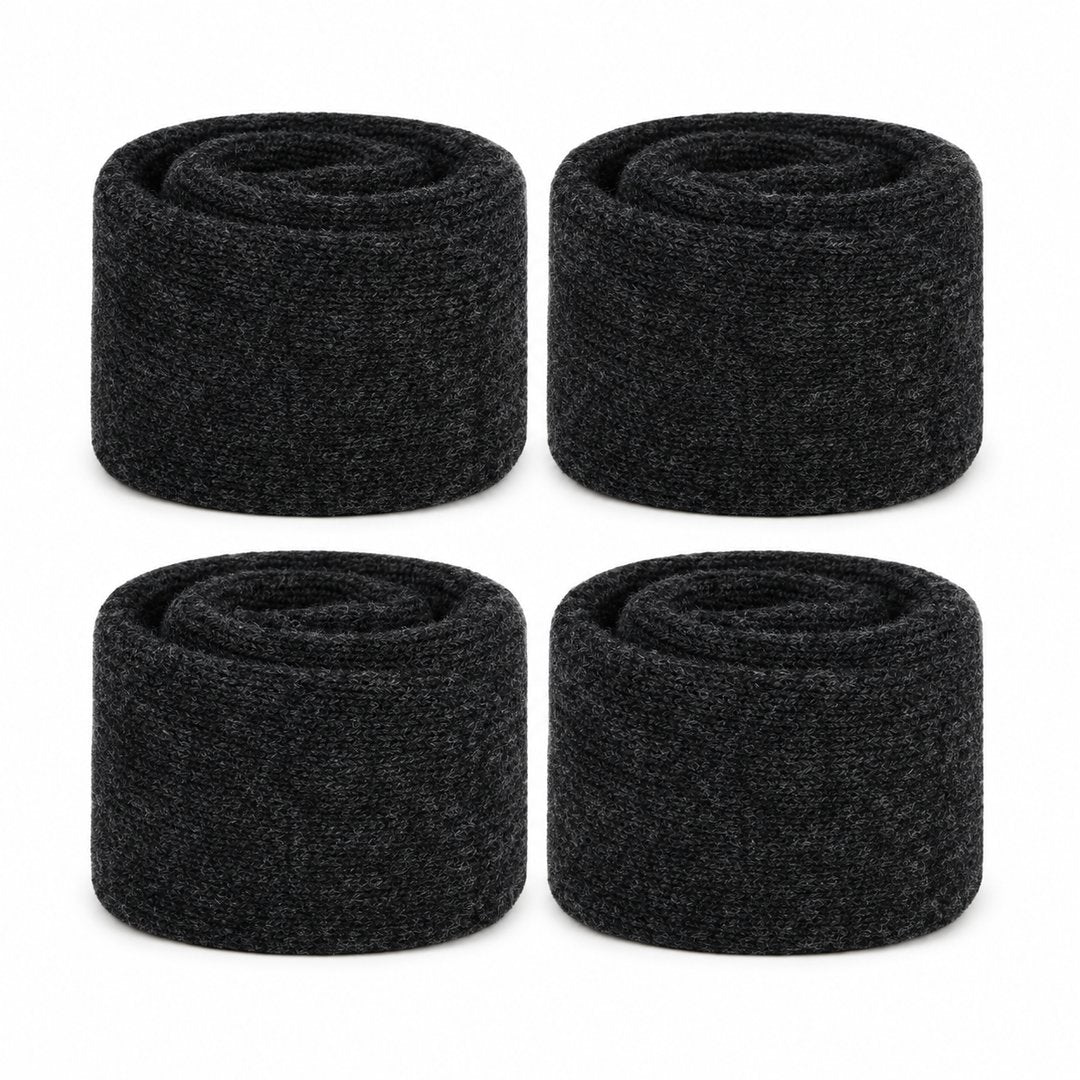 Chaussettes Thermiques en Laine Mérinos Unisexe - Épaisses, Chaudes et Confortables pour l'Hiver et la Neige (Achetez-en 2, Recevez-en 4 Paires)