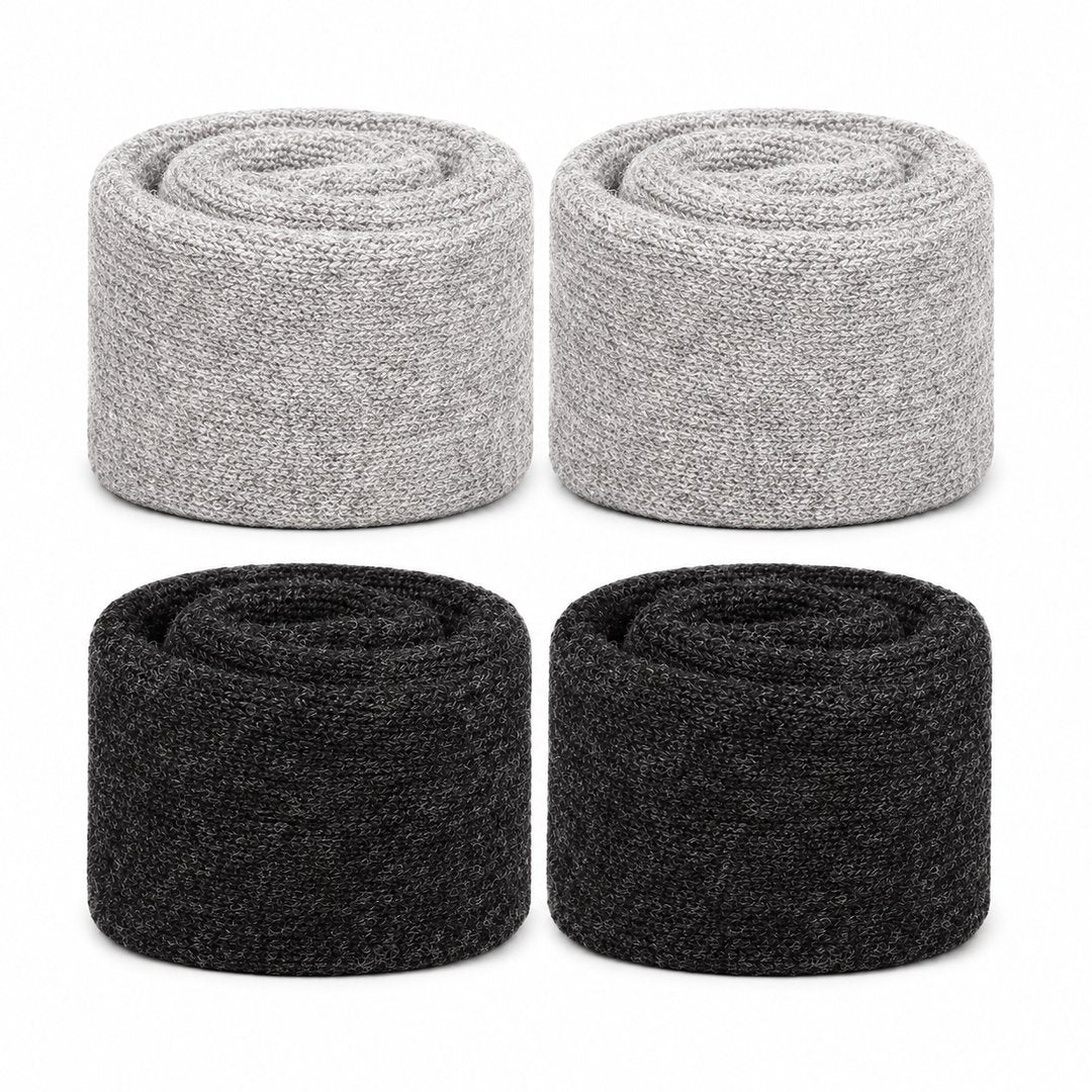 chaussettes-thermiques-laine-merinos-unisexe-epaisses-chaudes-et-confortables-pour-hiver-et-neige-achetez-2-recevez-4-paires - 5