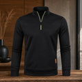 Sweat Homme Demi-Zip Col Montant Streetwear 1