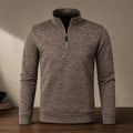 Sweat Homme Demi-Zip Col Montant Streetwear 4
