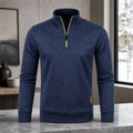 Sweat Homme Demi-Zip Col Montant Streetwear 7