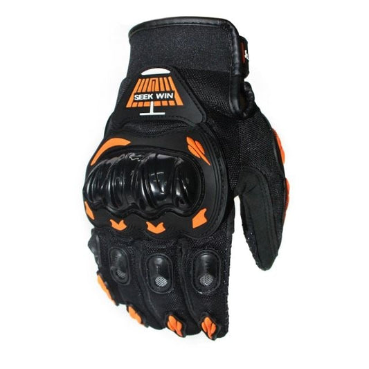 Gants de Moto en Cuir Résistant et Imperméable - Hand Shield